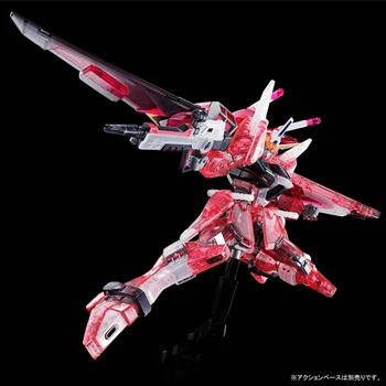 Orijinal Bandaı HGUC 1/144 Mekaniği Cep Takım Gundam ZGMF-X19A Temizle Renk Montaj Modeli Koleksiyonu Action Figure Oyuncak