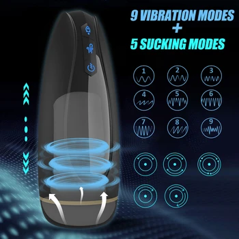 Otomatik Erkek Masturbator Oral Seks Makinesi Oral Emme Vibratör Seks Oyuncakları Erkekler İçin Emme Glans Egzersiz Vajina Pussy Kupası Yetişkinler