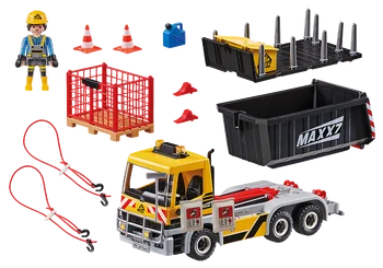 PLAYMOBİL ® 70444 inşaat kamyonu, orijinal, tıklamalar, hediye, çocuk, kız, oyuncak