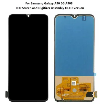 Samsung Galaxy A90 5G A908 OLED Sürümü için LCD Ekran ve Sayısallaştırıcı Dokunmatik Ekran Meclisi
