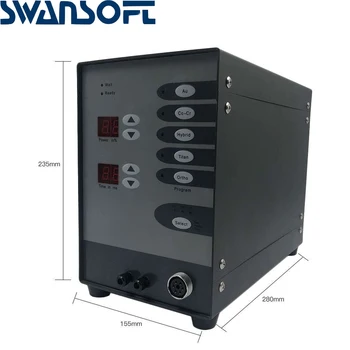 SWANSOFT 220 V diş Nokta Kaynak Makinesi Otomatik Sayısal Kontrol Dokunmatik Darbe Argon Ark Kaynakçı Lehimleme Takı araçları için