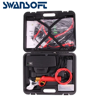 SWANSOFT 828 40mm elektrikli pruner, elektrikli budama makası makas budama için ( bir komple set )