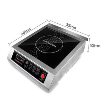 Ticari İndüksiyon Ocak 3500 W Yüksek Güç İndüksiyon Ocak Otel Pişirme Makinesi Soba Fırın LC-3500