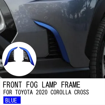 Toyota 21 corolla cross'un ön tamponundaki sis lambasının galvanik dekoratif şeridi için uygundur