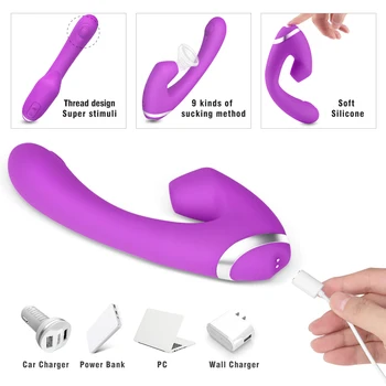 Vajina Emme Vibratör Klitoris Enayi Vibratör Dil Titreşimli Meme Emme Klitoris Stimülatörü Seks Oyuncakları Kadınlar için Masturbator
