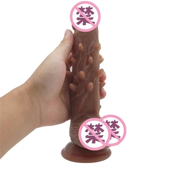 Yangın 18 + Yapay Penis Anal Plug Sivri Penis G-Spot Orgazm Klitoris Teşvik Erotik Ürünler Yetişkin Seks çiftler için oyuncak dükkanı