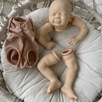 Yeniden doğmuş Kiti 20 İnç Yeniden Doğmuş Bebek Vinil Bebek Kiti Vito Boyasız Demonte Bebek Parçaları DIY Boş Yeniden Doğmuş Bebek Kiti