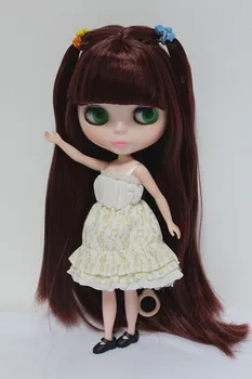 Ücretsiz Kargo En indirim 4 RENKLER BÜYÜK GÖZLER DIY Çıplak Blyth Doll ürün NO. 71 Bebek sınırlı hediye özel fiyat ucuz teklif oyuncak