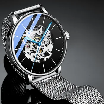 Üst Marka Spor Otomatik İzle Erkekler Lüks Tasarımcı Moda Mekanik Saatler Su Geçirmez Saatler Erkek Montre Homme